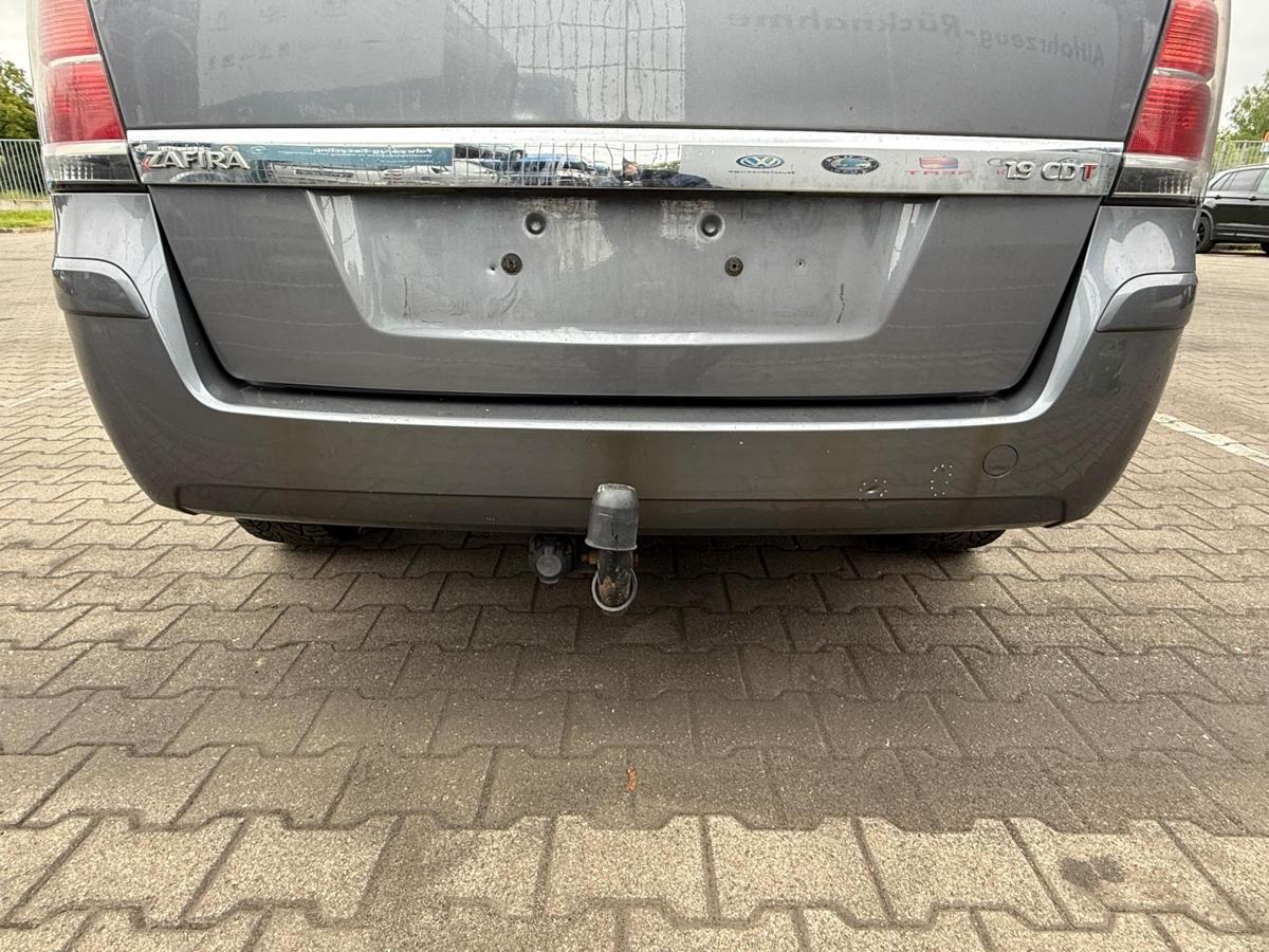 Opel Zafira B original Stoßstange Stoßfänger hinten Z155 Moonland Metallic BJ06